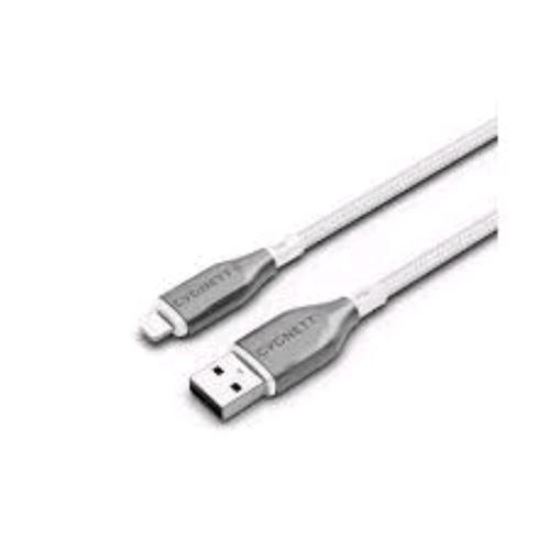 CYGNETT CAVO ARMOURED INTRECCIATO DA USB-A A LIGHTNING 2 MT BIANCO