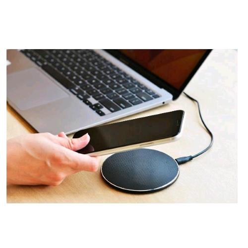 ENERGIZER WIRELESS PLATE CHARGER CARICABATTERIE WIRELESS CARICA RAPIDA Qi 15 W PER ANDROID 7.5 W iPHONE 5 W PER AURICOLARI NERO