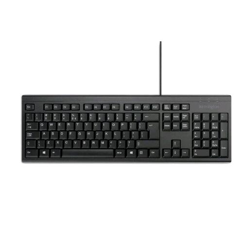 KENSINGTON KB100 EQ TASTIERA STANDARD CON CAVO LAYOUT ITALIANO NERO