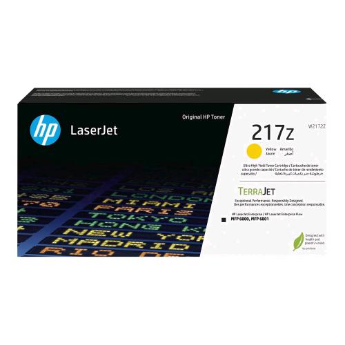 HP 217Z TONER GIALLO ALTISSIMA RESA PER COLOR LASERJET ENTERPRISE MFP 6800DN 24.000 PAGINE