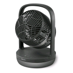 PHILIPS SERIE 3000 VENTILATORE DA TAVOLO 3 VELOCITA' 2 MODALITA' INCLINABILE CON ROTAZIONE E TIMER ULTRA SILENZIOSO NERO