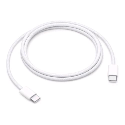 APPLE USB-C CHARGE CABLE CAVO USB-C 2.0 MASCHIO-MASCHIO POWER DELIVERY 60 W 1 MT BIANCO