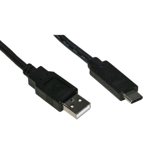 LINK CAVO DA USB-A 2.0 A USB-C MASCHIO/MASCHIO 1.8 MT NERO