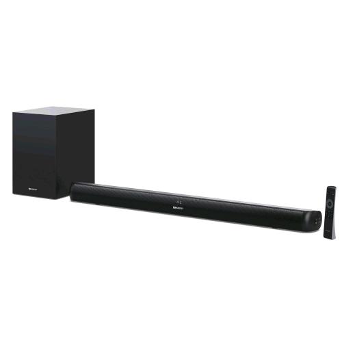 SHARP HT-SBW202 SOUNDBAR 2.1 200 W SUBWOOFER WIRELESS BLUETOOTH 4.2 HDMI ACR-CEC, AUDIO OTTICO, INGRESS AUX, TELECOMANDO, NERO