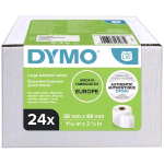 DYMO LABELWRITER CONF 6240 ETICHETTE ADESIVE 36X89 mm BIANCO LUCIDO 