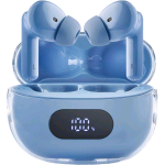 INTENSO BUDS PLUS T315AE CUFFIE AURICOLARI STEREO IN-EAR TRUE WIRELESS BLUETOOTH CON CANCELLAZIONE ATTIVA DEL RUMORE ENC CHIAMATE E MUSICA USB-C BLU 