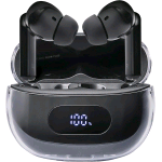 INTENSO BUDS PLUS T310AE CUFFIE AURICOLARI STEREO IN-EAR TRUE WIRELESS BLUETOOTH CON CANCELLAZIONE ATTIVA DEL RUMORE ENC CHIAMATE E MUSICA USB-C NERO