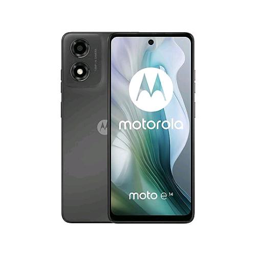 MOTOROLA MOTO E14 DUAL SIM 6.56" OCTA CORE 64GB RAM 2GB 4G LTE TIM GRAPHITE GRAY