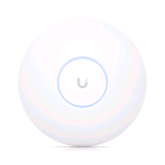 UBIQUITI U7-PRO-MAX ACCESS POINT WIRELESS UNIFI WI-FI 7 TRI-BAND 2.4/5/6GHZ MIMO 2X2 5700 Mbit/s PoE MONTABILE A PARETE O A SOFFITTO BIANCO
