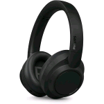 PHILIPS TAH6509BK/00 CUFFIE BLUETOOTH WIRELESS OVER-EAR CON CANCELLAZIONE DEL RUMORE BASSI DINAMICI 70 ORE DI RIPRODUZIONE NERO