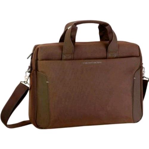 RIVACASE BRIEFCASE BORSA PER NOTEBOOK DA 15.6" TASCA FRONTALE CON TRACOLLA MARRONE