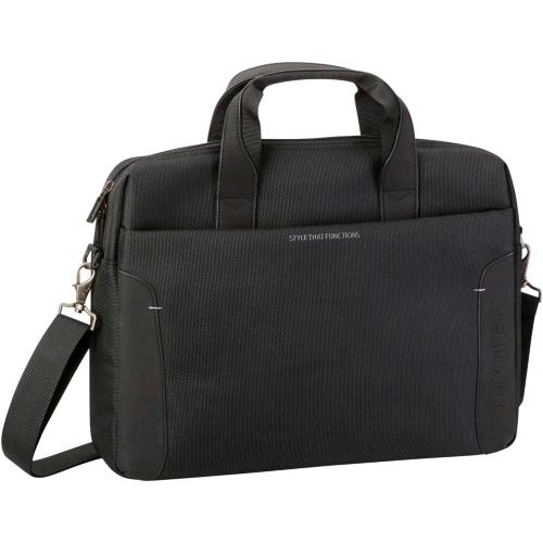 RIVACASE BRIEFCASE BORSA PER NOTEBOOK DA 15.6" TASCA FRONTALE CON TRACOLLA NERO