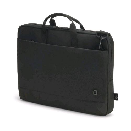 DICOTA ECO SLIM MOTION BORSA PER NOTEBOOK DA 15.6" IN PET TASCA INTERNA A BUSTINA E TASCA FRONTALE CON TRACOLLA NERO