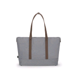 DICOTA SHOPPER BAG ECO MOTION BORSA PER NOTEBOOK DA 14.1" I PET 2 SCOMPARTI E TASCA INTERNA CON CERNIERA GRIGIO 