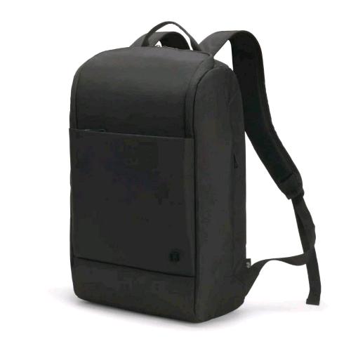 DICOTA ECO MOTION ZAINO PER NOTEBOOK DA 15.6" IN PET 2 SCOMPARTI TASCA FRONTALE TASCA IN RETE SCHIENALE RGONOMICO NERO