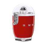 SMEG CJF11RDEU SPREMIAGRUMI ELETTRICO 70W A PRESSIONE MANUALE BECCUCCIO ANTIGOGGIA ROSSO