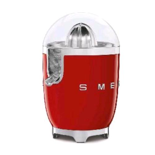 SMEG CJF11RDEU SPREMIAGRUMI ELETTRICO 70W A PRESSIONE MANUALE BECCUCCIO ANTIGOGGIA ROSSO