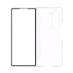 SAMSUNG GALAXY Z FOLD6 CLEAR CASE SMAPP COVER IN TPU TRASPARENTE