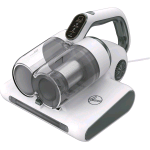 HOOVER HMC510UV 011 ASPIRAPOLVERE BATTIMATERASSO SENZA SACCHETTO 4 IN 1 BEAT E ROLL ASPIRAZIONE LUCE UV FUNZIONE ASCIUGATURA BIANCO SALVIA  
