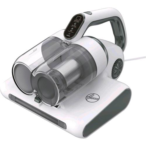 HOOVER HMC510UV 011 ASPIRAPOLVERE BATTIMATERASSO SENZA SACCHETTO 4 IN 1 BEAT E ROLL ASPIRAZIONE LUCE UV FUNZIONE ASCIUGATURA BIANCO SALVIA  