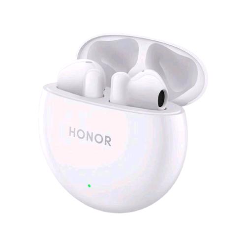 HONOR X5 EARBUDS AURICOLARI WIRELESS BLUETOOTH 5.2 CANCELLAZIONE DEL RUMORE COLLEGABILI FINO A DUE DISPOSITIVI BIANCO