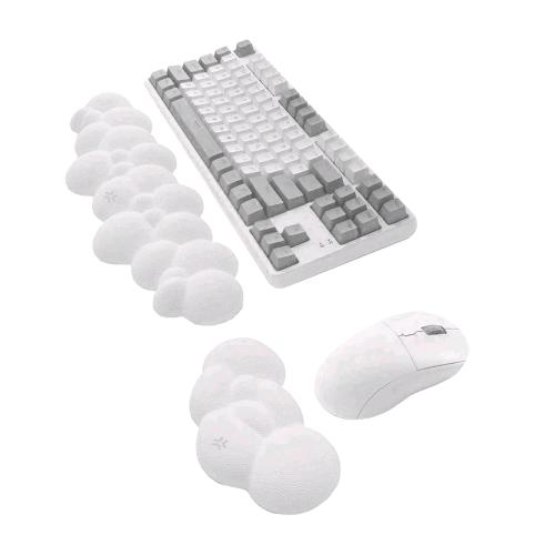 CELLY SET DI POGGIAPOLSI A FORMA DI NUVOLA PER SCRIVANIA A FORMA DI NUVOLA BIANCO