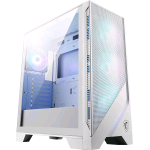 MSI MAG FORGE 320R AIRFLOW CASE 4 x 120mm ARGB FAN ARGB CONTROL BOARD PANNELLO LATERALE IN VETRO TEMPERATO BIANCO