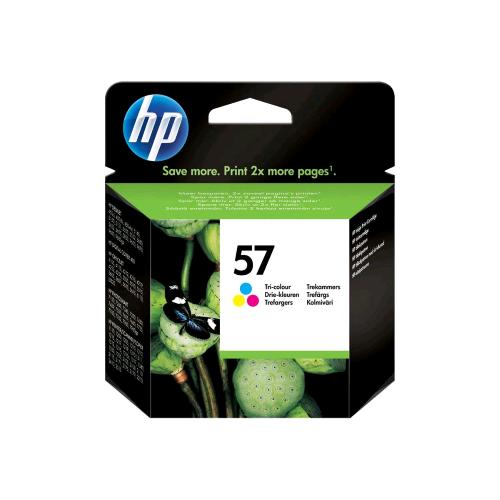 HP 57 CARTUCCIA INK-JET TRICROMIA CIANO, MAGENTA, GIALLO PER Deskjet 450, 55XX; Officejet 6110; Photosmart 7150, 7350, 7550; psc 21XX, 2210