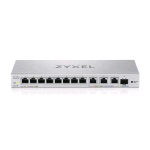 ZYXEL XGS1250-12-ZZ0102F SWITCH GESTITO 12 PORTE - 8 PORTE GIGABIT 3 PORTE 10MGbE 1 PORTA SFP+ 10GbE
