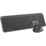 LOGITECH MK950 SIGNATURE SLIM WIRELESS TASTIERA E MOUSE KIT CON DI DIGITAZIONE SILENZIOSI, SWITCH TRA TRE DISPOSITIVI, BLUETOOTH, PIÙ SISTEMI OPERATIVI, WINDOWS, MAC, LAYOUT ITALIANO QWERTY, GRAFITE