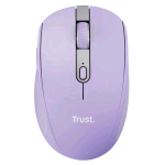 TRUST OZAA COMPACT MOUSE OTTICO WIRELESS RICARICABILE SILENZIOSO CON DOPPIA CONNESSIONE BLUETOOTH T + RF 2,4GHz COLLEGABILE FINO A 3 DISPOSITIVI 6 PULSANTI 3.200 DPI VIOLA