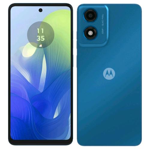MOTOROLA MOTO G04s DUAL SIM 6.6" OCTA CORE 128GB RAM 8GB 4G LTE TIM SATIN BLUE