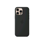 APPLE iPHONE 16 PRO MAX SILICONE CASE COVER MagSafe IN SILICONE NERO