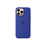 APPLE iPHONE 16 PRO MAX SILICONE CASE COVER MagSafe IN SILICONE ULTRAMARINE BLU