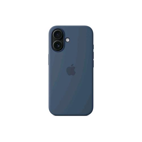 APPLE iPHONE 16 SILICONE CASE COVER MagSafe IN SILICONE DENIM