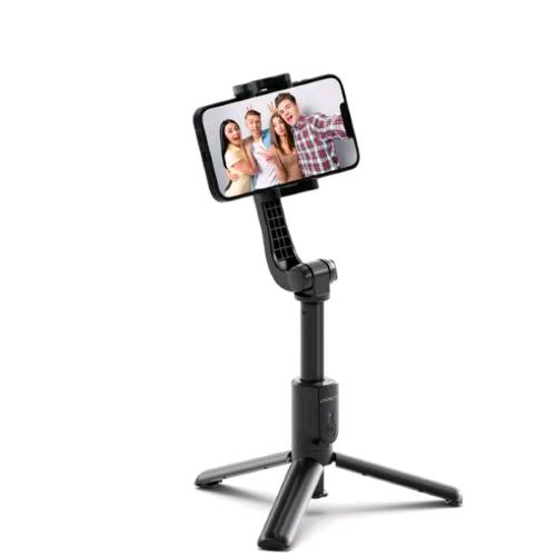 CYGNETT GO-CREATE SELFIE STICK BASTONE PER SELFIE CON TREPPIEDI PIEGHEVOLE TELECOMANDO WIRELESS LUNGHEZZA MASSIMA ASTA 192mm