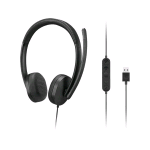 LENOVO 4XD1P83425 STEREO HEADSET GEN2 CUFFIA STEREO CON MICROFONO CAVO USB-A CONTROLLO VOLUME SUL CAVO NERO