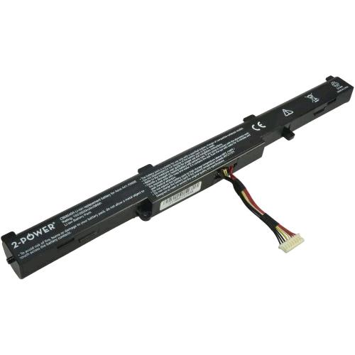 2-POWER CBI3549A BATTERIA RICARICABILE COMPATIBILE 2600mAh 14,8 V PER X450J, X750J, X751L, A41-X550E