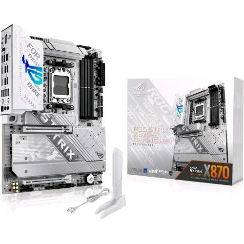 ASUS ROG STRIX X870-A GAMING WI-FI 7 AMD X870 ATX AURA SYNC - 4 x DDR5 - 4 x M.2 - 2 x SATA III HDMI-DISPLAYPORT