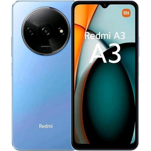XIAOMI REDMi A3 DUAL SIM 6.71" OCTA CORE 64GB RAM 3GB 4G LTE TIM STAR BLU