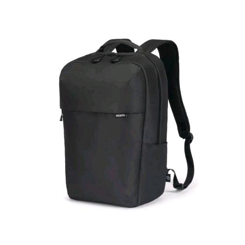 DICOTA COMMUTER ZAINO PER NOTEBOOK DA 16" IN PET TASCA FRONTALE E TASCA LATERALE NERO