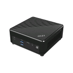 MSI CUBI N ADL S-094BIT MINI PC BAREBONE INTEL N100 INTEL UHD GRAPHICS WI-FI DUAL LAN RJ-45 - 1 x HDMI 1 x DISPLAYPORT NERO