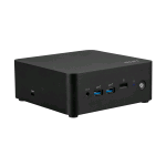 MSI CUBI NUC 1M-030XIT MINI PC INTEL CORE 5 120U RAM 8GB-SSD 512GB NVMe-INTEL UHD GRAPHICS-WI-FI 6 2 x LAN RJ-45 FREE DOS NERO