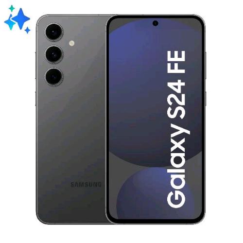 SAMSUNG S721 GALAXY S24 FE 5G DUAL SIM 6.7" OCTA CORE 128GB RAM 8GB AI 5G ITALIA GRAPHITE