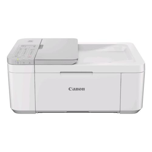 CANON PIXMA TR4755i STAMPANTE MULTIFUNZIONE INK JET A COLORI A4 WI-FI SCANNER PIANO E ADF FAX A COLORI 33,6 Kbit/s CASSETTO 100 FOGLI USB 8ppm 4800 x 1200 BIANCO