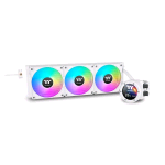THERMALTAKE TH420 V2 ULTRA EX ARGB SYNC ALL IN ONE LIQUID COOLER TRIPLE FAN 3 x 140mm SNOW EDITION BIANCO