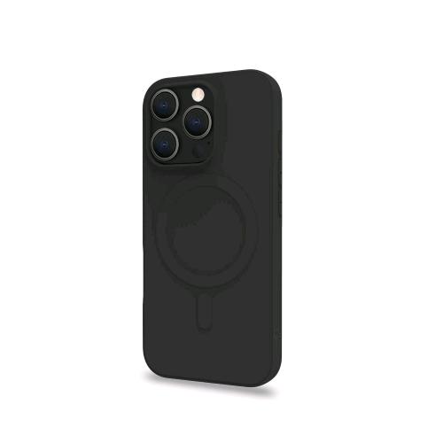 CELLY APPLE iPHONE 16 PRO COVER IN MORBIDO TPU COMPATIBILE Magsafe NERO