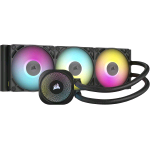 CORSAIR ICUE LINK TITAN 360 RX RGB CPU LIQUID COOLER TRIPLE FAN 360mm INTEL 1851/1700 AMD AM5/AM4 NERO
