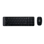 LOGITECH MK220 WIRELESS COMBO SET MOUSE + TASTIERA WIRELESS 2.4 GHz LAYOUT USA
