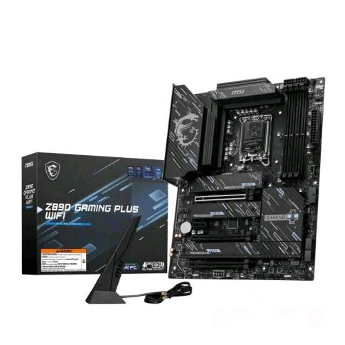MSI Z890 GAMING PLUS ATX WI-FI INTEL Z890 - 4 x DDR5 4 x M.2 4x SATA III SOCKET 1851 HDMI/DISPLAYPORT 